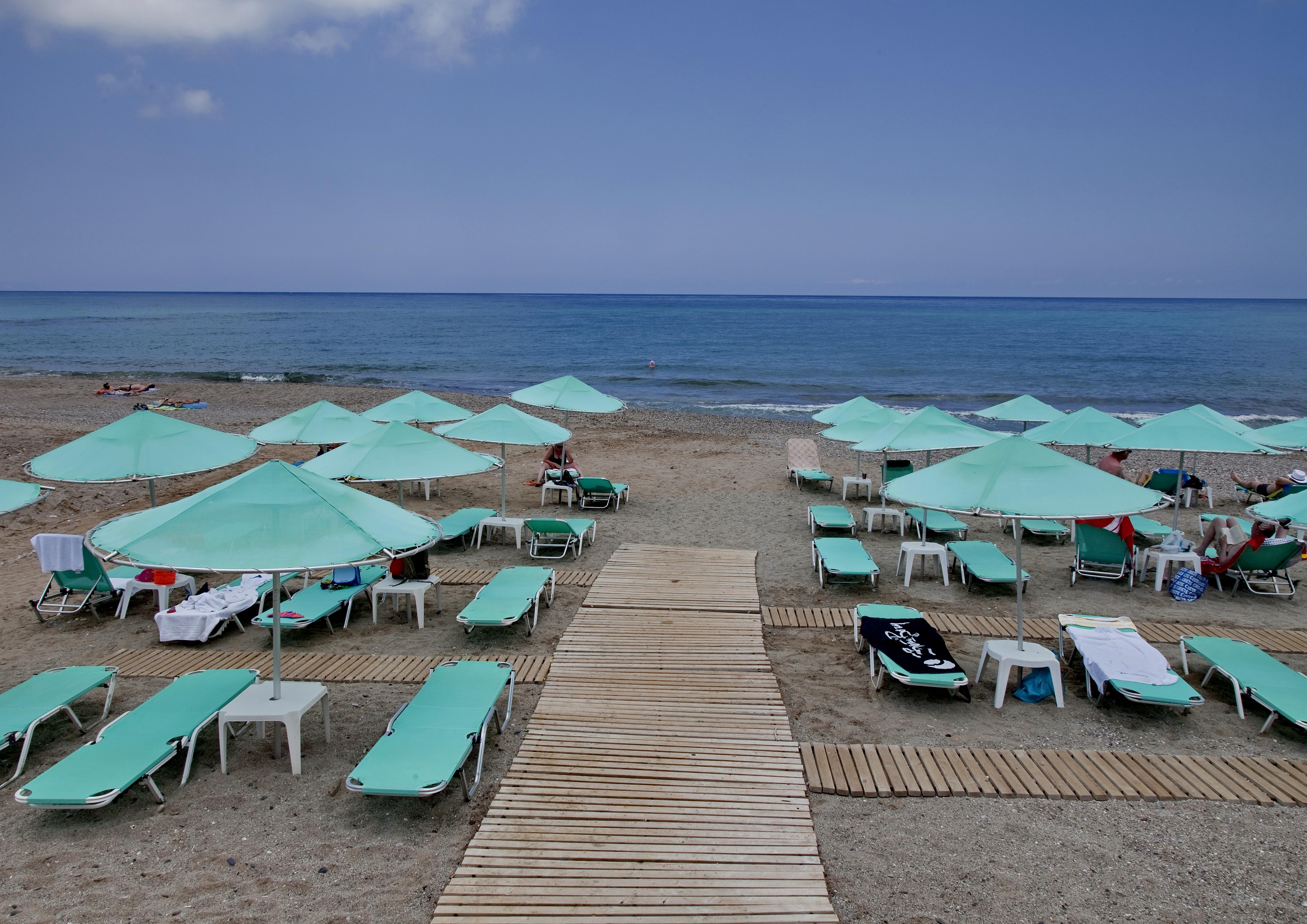 Jo An Beach Hotel Аделианос Кампос Экстерьер фото